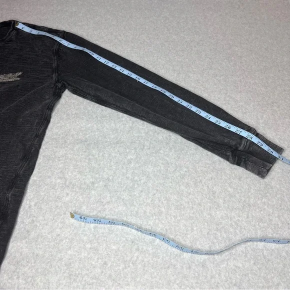 Vtg Denim & Supply Ralph Lauren Mens L Distress Long Sleeve Shirt Skull & Arrows - Picture 7 of 10